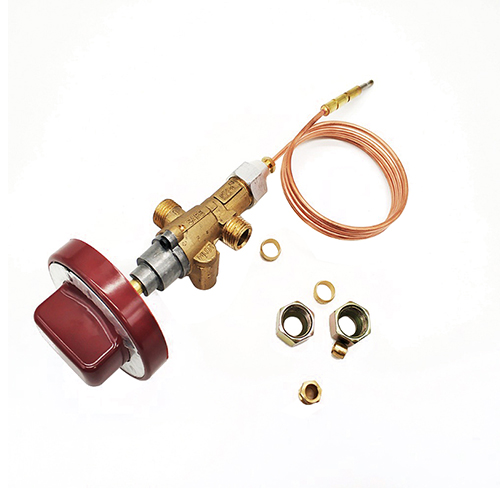 Catering gas valve with thermocouple